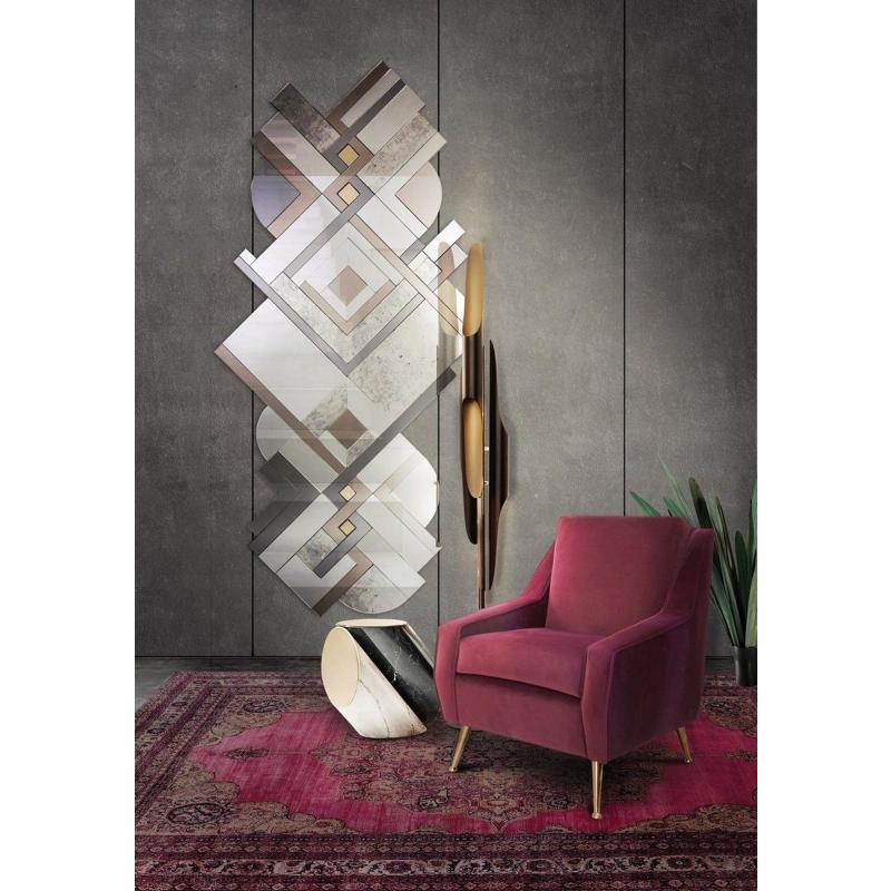 Niespotykane Lustro Naścienne Art Deco Sklep Luxury Products 